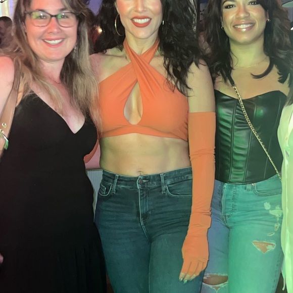 Sincerely Ria Ama Top in rust - Picture 3 of 3